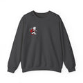 Retro Skate Lady Graphic Sweatshirt — Vintage Skateboard Girl Crewneck