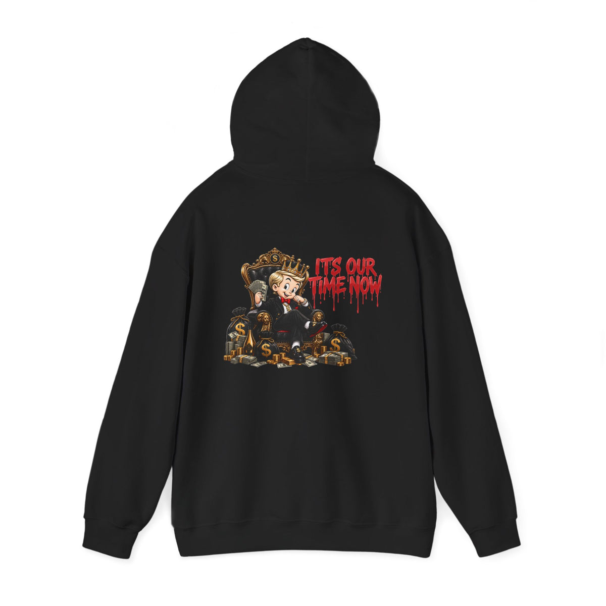 Legacy Hoodie — Exclusive "It's Our Time Now" Graphic Streetwear Pullover