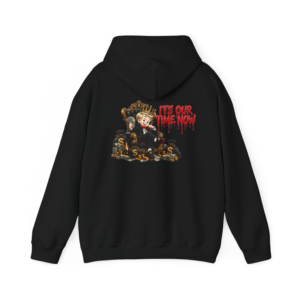 Legacy Hoodie — Exclusive "It's Our Time Now" Graphic Streetwear Pullover