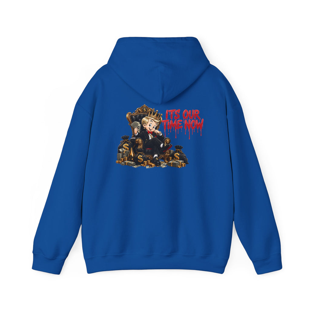 Legacy Hoodie — Exclusive "It's Our Time Now" Graphic Streetwear Pullover