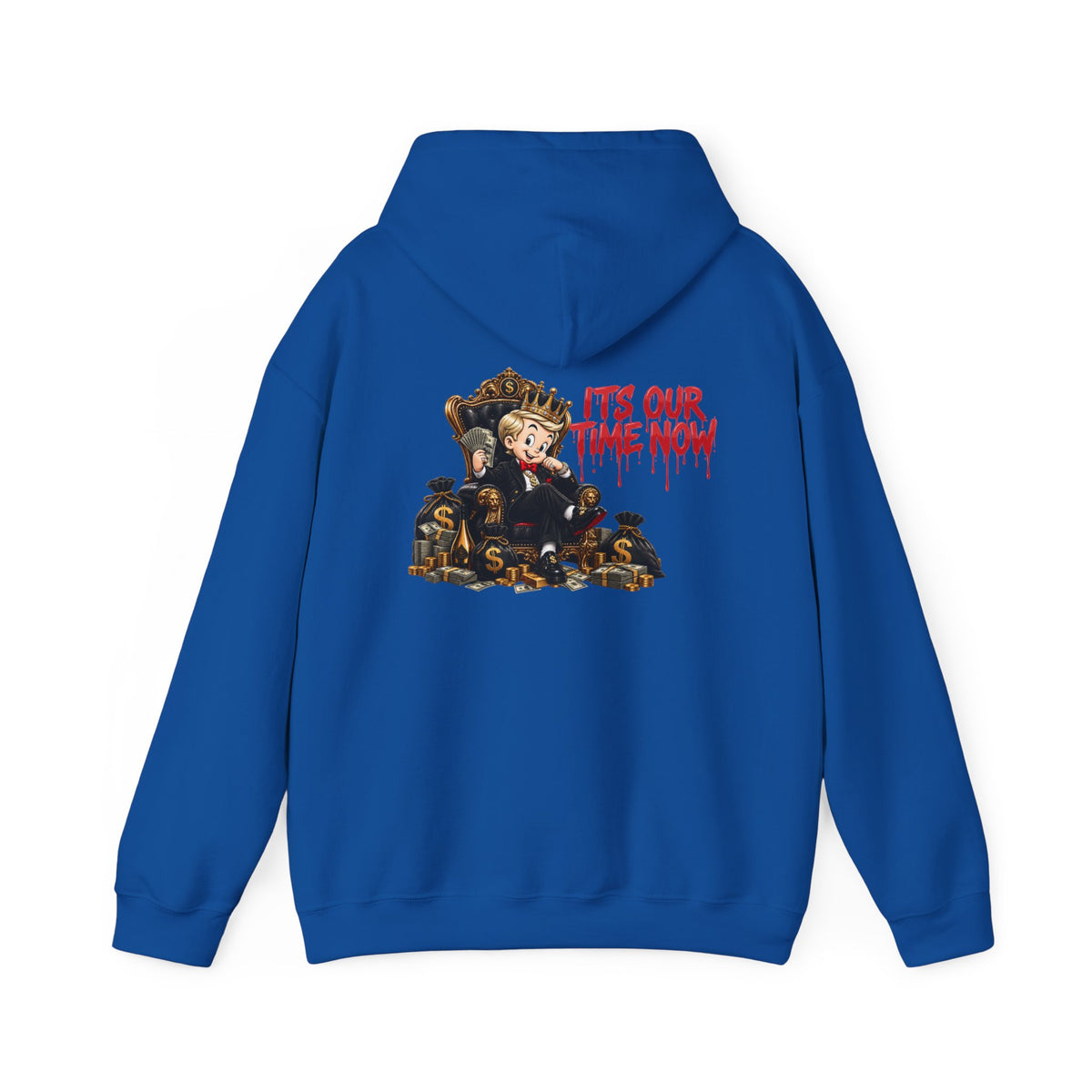 Legacy Hoodie — Exclusive "It's Our Time Now" Graphic Streetwear Pullover