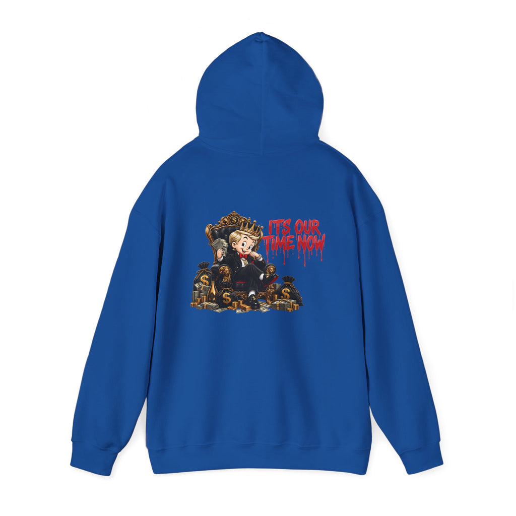 Legacy Hoodie — Exclusive "It's Our Time Now" Graphic Streetwear Pullover
