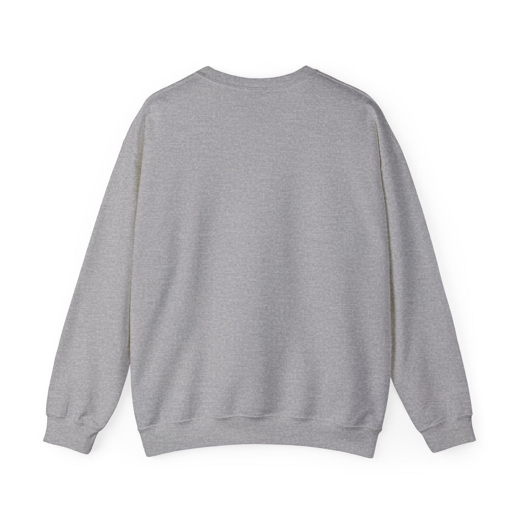 Monogram Script Crewneck Sweatshirt — 'LMH' Elegant Minimalist Pullover