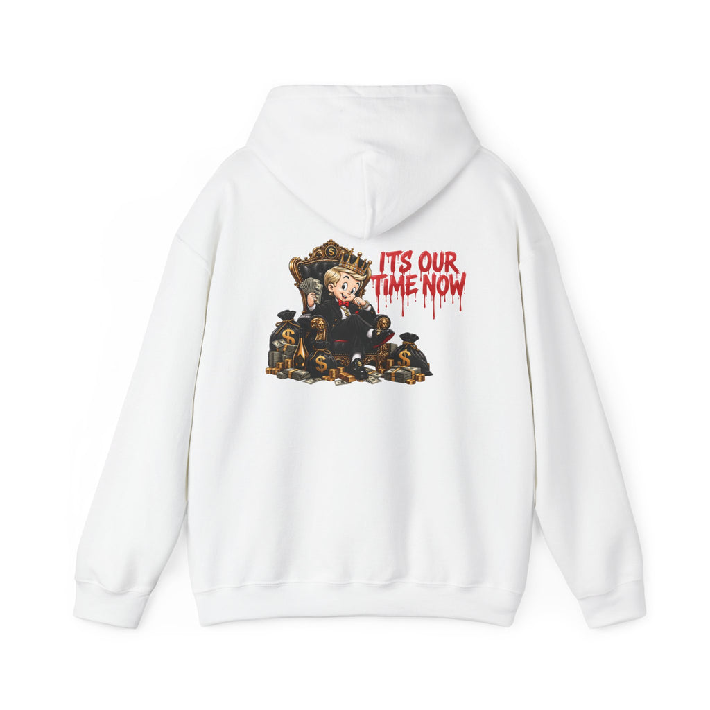 Legacy Hoodie — Exclusive "It's Our Time Now" Graphic Streetwear Pullover