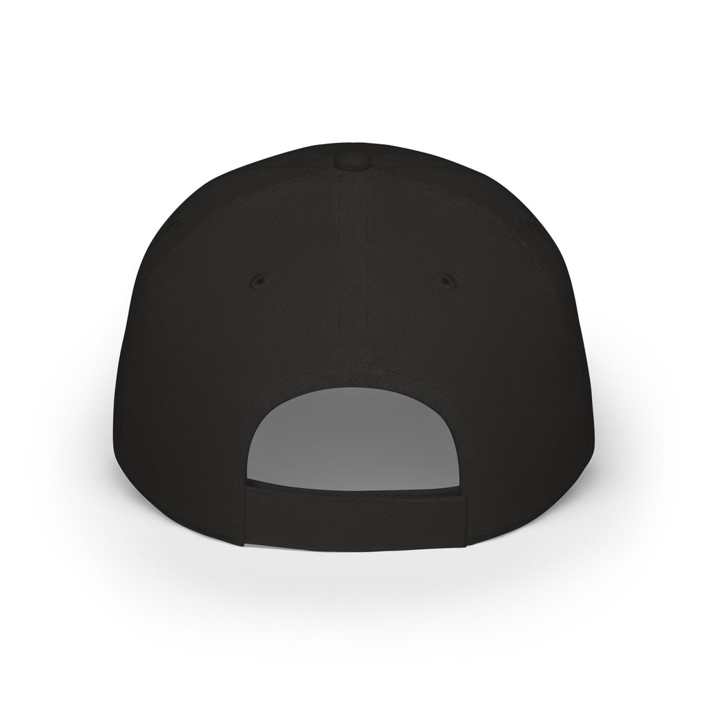 Low Profile Baseball Cap — "Legacy Maker Hooligans" Red Graffiti Hat