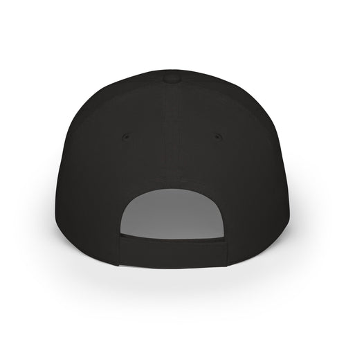Low Profile Baseball Cap — "Legacy Maker Hooligans" Red Graffiti Hat