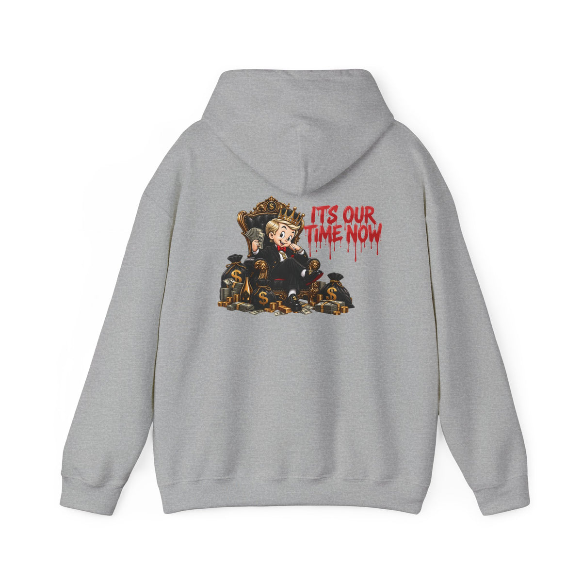 Legacy Hoodie — Exclusive "It's Our Time Now" Graphic Streetwear Pullover