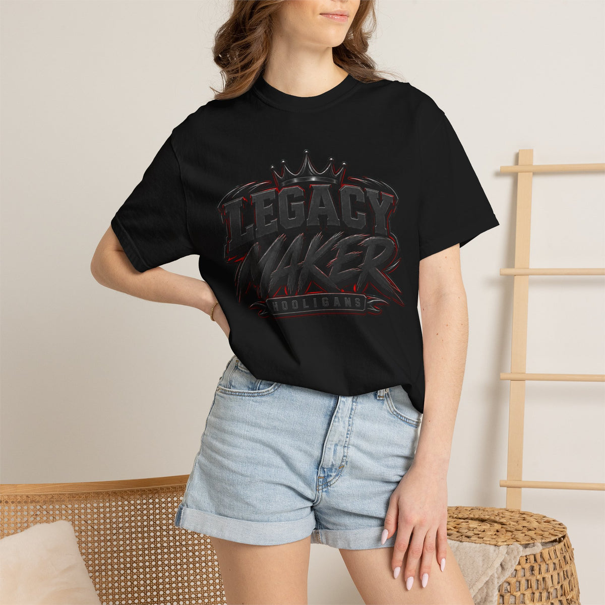 Legacy T Exclusive— "It's Our Time Now" Monopoly-Style Money Pile Graphic