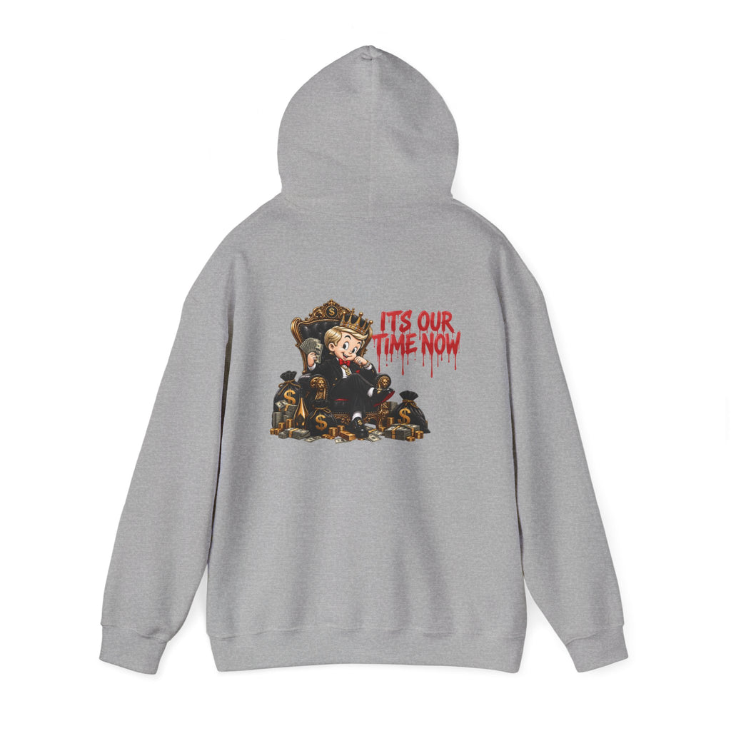 Legacy Hoodie — Exclusive "It's Our Time Now" Graphic Streetwear Pullover