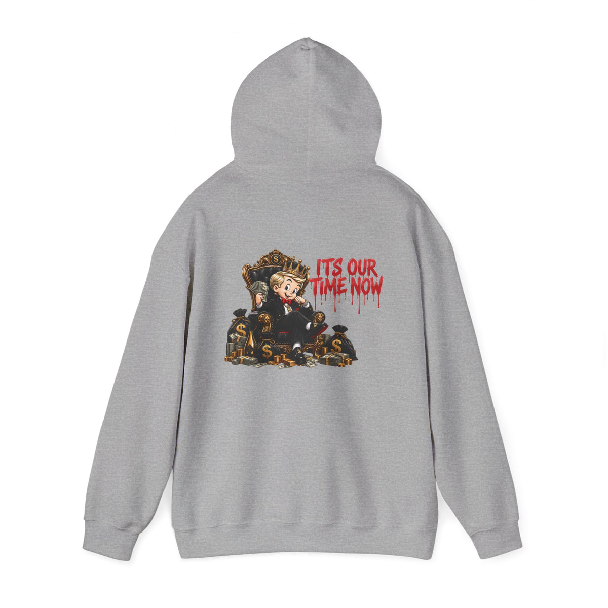 Legacy Hoodie — Exclusive "It's Our Time Now" Graphic Streetwear Pullover