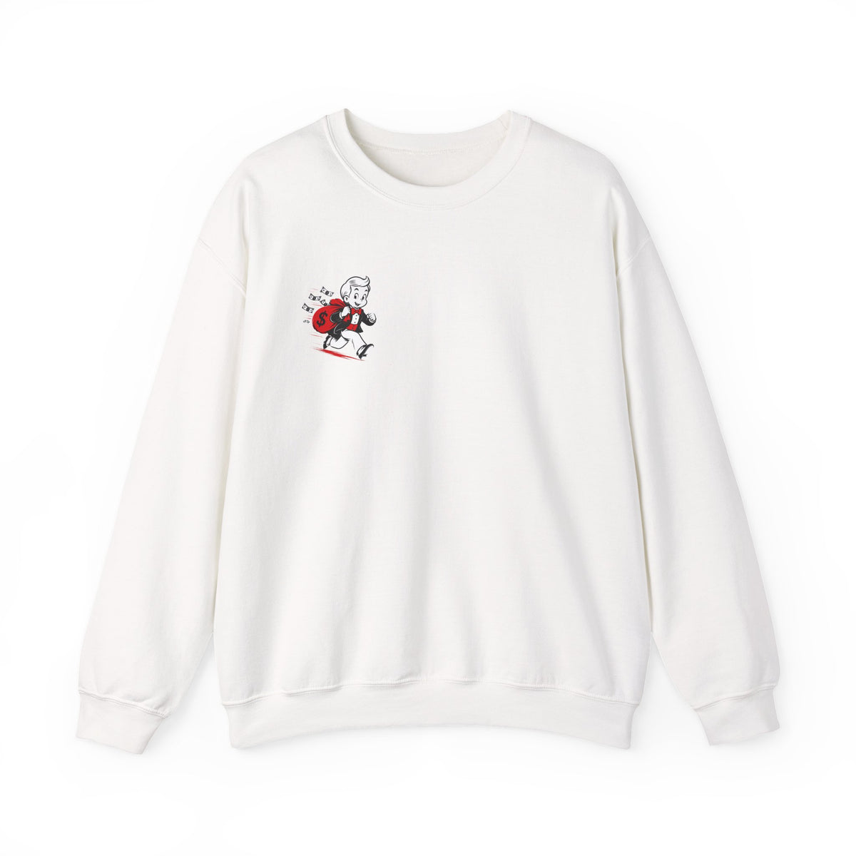 Retro Skate Lady Graphic Sweatshirt — Vintage Skateboard Girl Crewneck